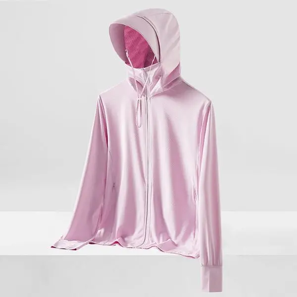 리예 메쉬 후드 래쉬가드, 화이트, 2XL, 1개