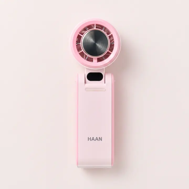 한경희 100단 터보 핸디 선풍기, HF-T50F, 러블리핑크, 1개