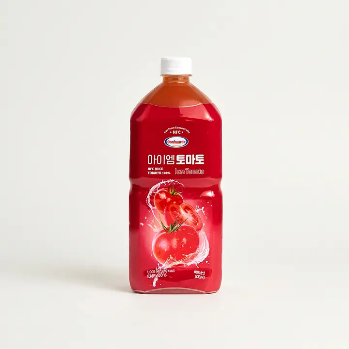 보넬드 아이엠 토마토 주스, 100% NFC 착즙, 1L, 3병