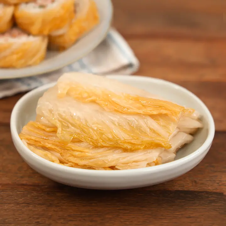 셰프애찬 저온 숙성 백 묵은지 백김치, 2kg, 1개