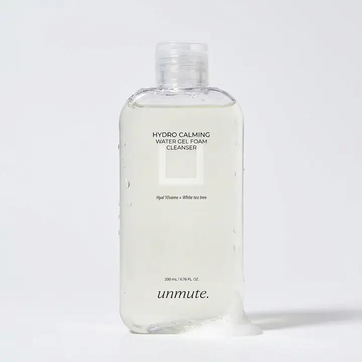 언뮤트 하이드로 카밍 워터 젤 폼클렌저, 200ml, 1개