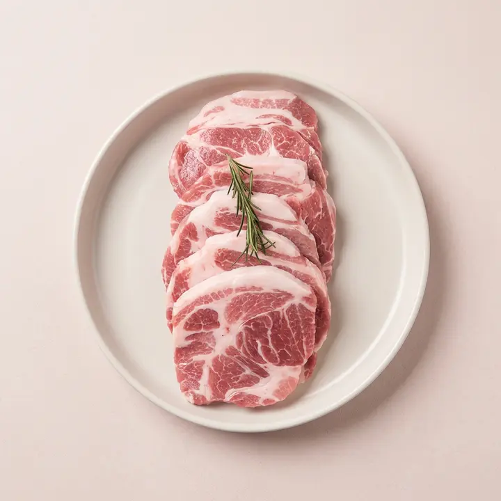 잘나가는 미트 국내산 한돈 꽃목살, 500g, 2팩