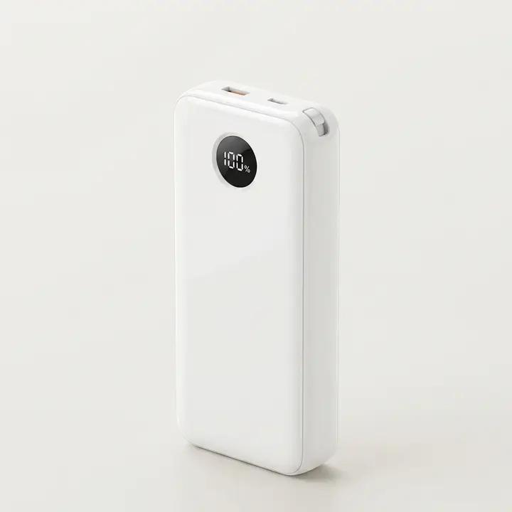 ALIO UX20 고속충전 보조배터리, 화이트, 20000mAh, 1개