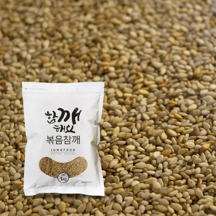 고래푸드 볶음 참깨 통깨, 1kg, 1개