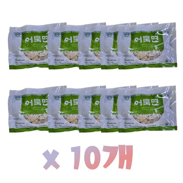 굿앤푸드 부산어묵 어묵면, 100g, 10개
