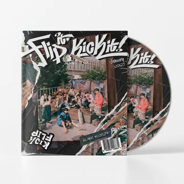 킥플립 미니 1집 Flip it, Kick it On Board ver 응그래 앨범, On Board ver, 디스크 1개