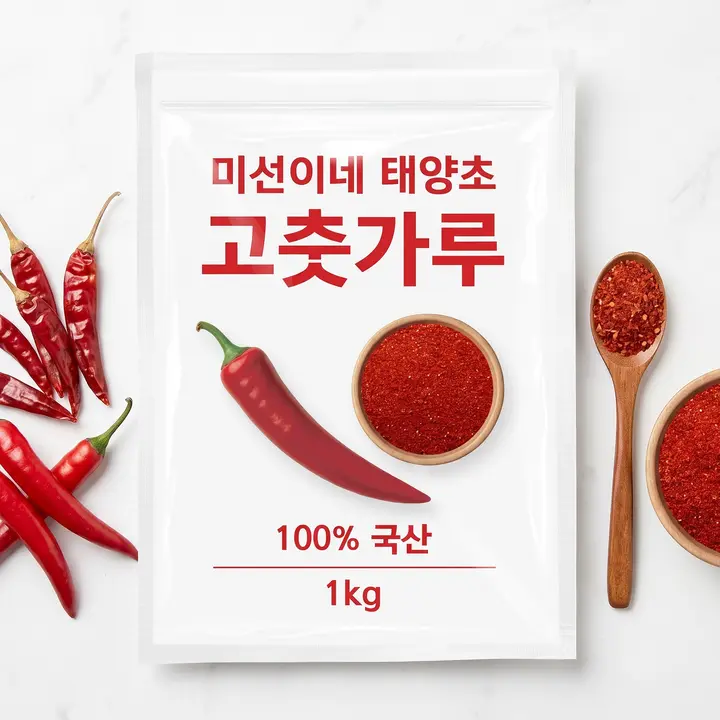 미선이네 국내산 태양초 햇 고춧가루, 1kg, 1개