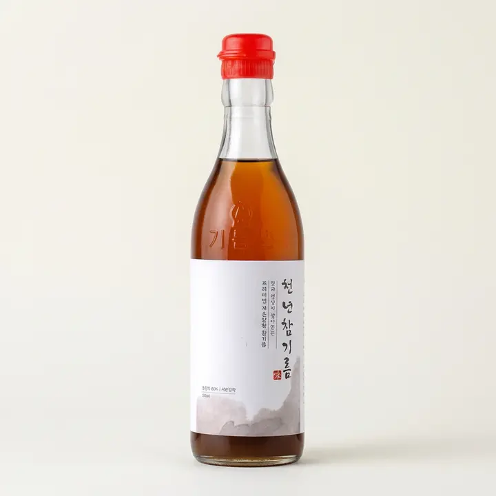 천년참기름, 350ml, 2개