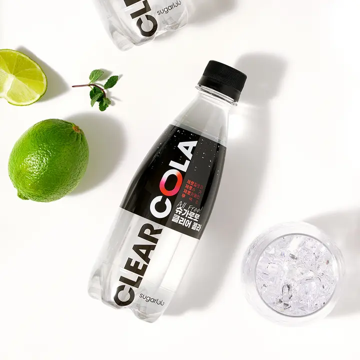 슈가로로 클리어콜라, 350ml, 24개