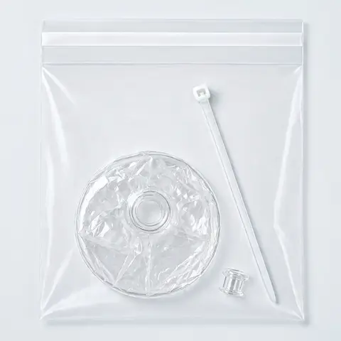 왁뿌볼 DIY 고무공, 투명, 1세트
