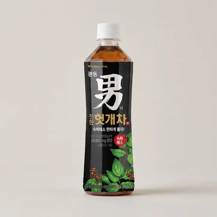 광동 남 진한 헛개차, 500ml, 20개