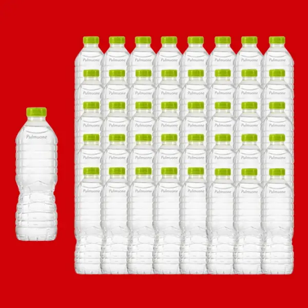 풀무원 샘물, 무라벨, 500ml, 40개