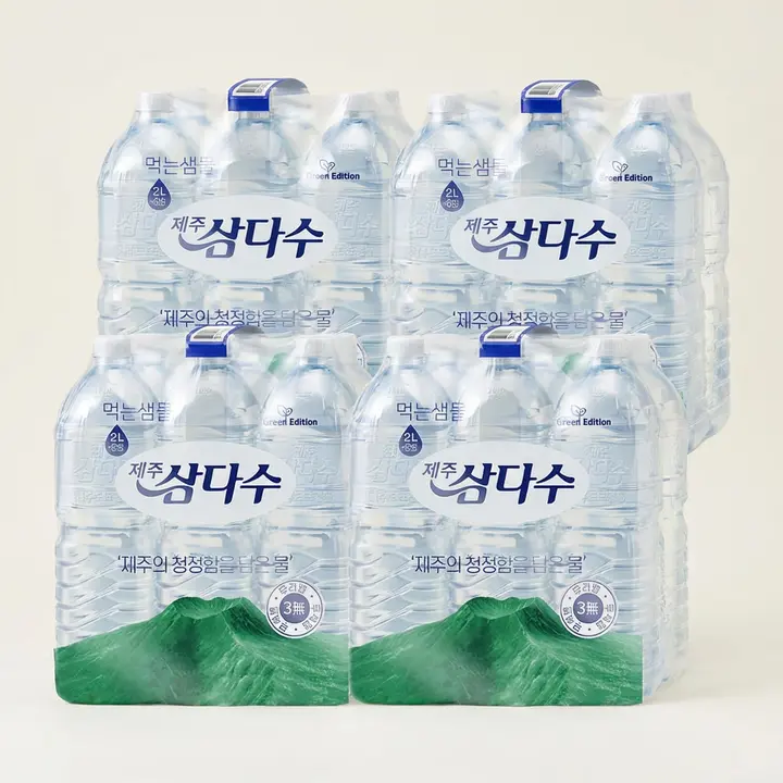 제주 삼다수, 라벨랜덤, 2L, 24개