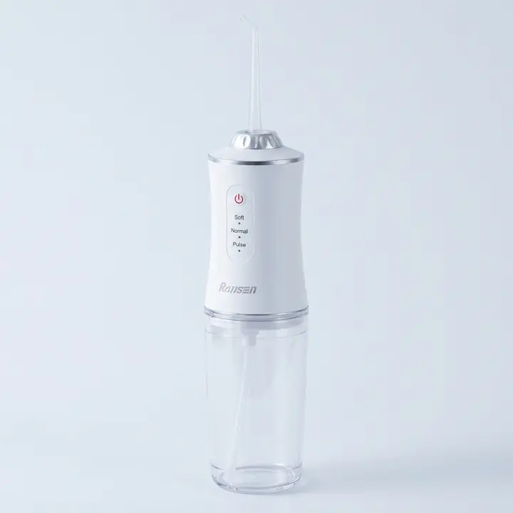 란센 휴대용 구강 세정기, HL18650, 화이트, 1개