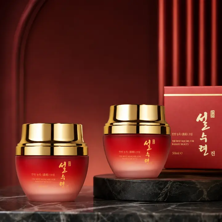 설수련 진 한방 농축 영양크림, 60ml, 2개
