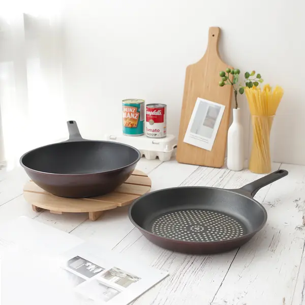 키친아트 와인 후라이팬, 28cm, 1개 + 궁중팬, 28cm, 1개