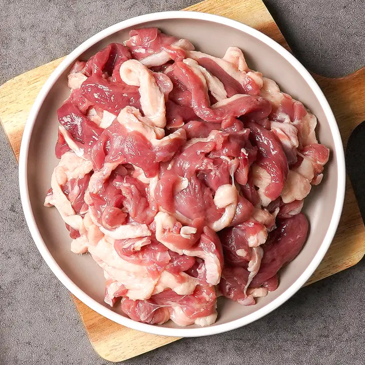 무항생제 유황 오리 고기 로스 슬라이스, 냉장, 1kg, 1팩