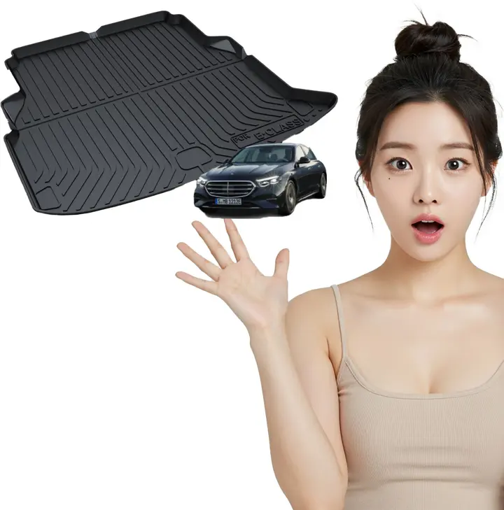 발키리 수입차 전차종 풀커버 3D 방수 오염방지 논슬립 차박 차량용 트렁크매트, 벤츠 E클래스 W213(비폴딩), 1개