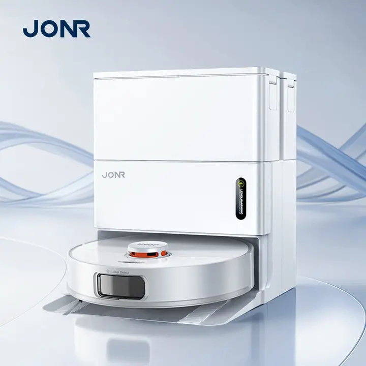 JONR 로봇청소기 올인원 자동세척 건조 스테이션, T5 Pro Gen2, 화이트, 1대